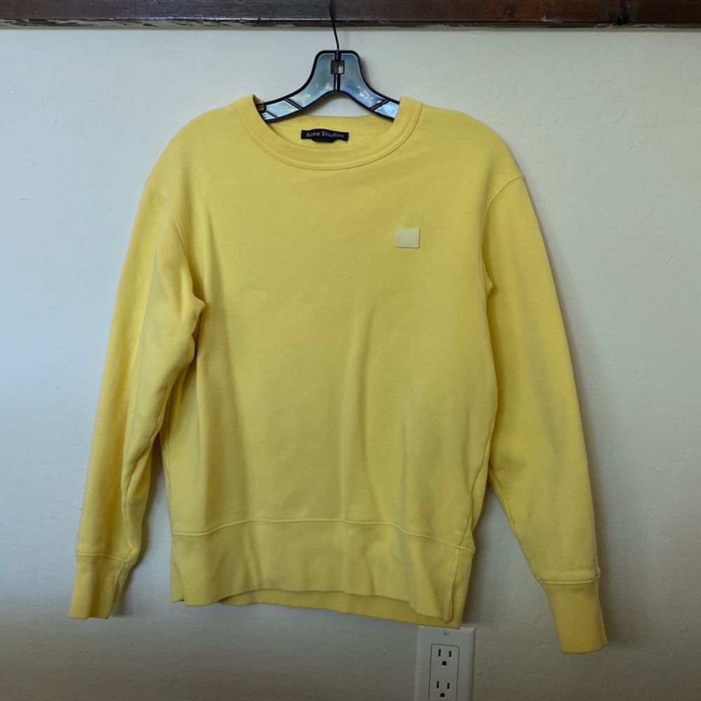 Acne Studio Sweatshirt -Yellow